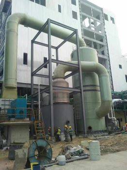 玻璃钢雾酸净化塔