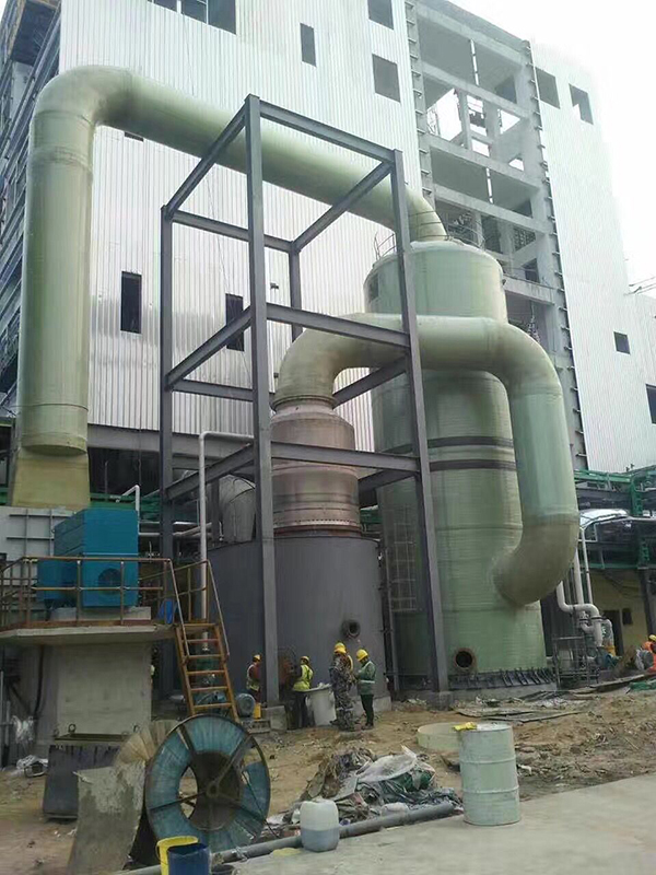 玻璃钢雾酸净化塔